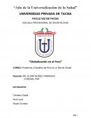 Globalización en el Perú