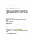 Cuestionario de termodinamica