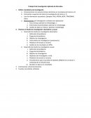 Trabajo investigacion aplicada de mercados