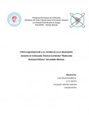 Clima organizacional y su incidencia en el desempeño docente en la Escuela Técnica Comercial “Raimundo Andueza Palacio” del estado Barinas