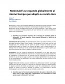 Caso 1-1: McDonald´s (Keegan)