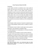 Crisis Financiera Global USA 2008: