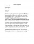 Evidencia: Tipos de cliente