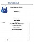 Planeacion estrategica. Actividad empresa BlockBuster