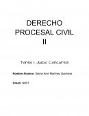 DERECHO PROCESAL CIVIL II
