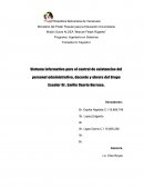 Sistema informativo para el control de asistencias del personal administrativo, docente y obrero del Grupo Escolar Dr. Emilio Osorio Barroso