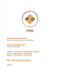 Principios economicos basicos. Página 1