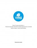 Evidencia de aprendizaje: Desarrollado la filosofía organizacional de una empresa