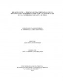 RELACIÓN ENTRE LA PRESENCIA DE TRASTORNOS EN LA VOZ EN DOCENTES Y LAS CONDICIONES ACÚSTICAS DE LAS AULAS DE CLASE DE UNA UNIVERSIDAD, CARTAGENA DE INDIAS