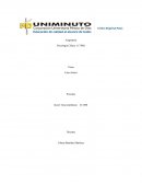 Caso clinico. Psicología Clínica