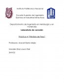 Laboratorio de corrosión Práctica 4 “Pérdida de Peso”