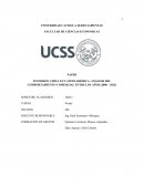 INVERSIÓN CHINA EN LATINOAMÉRICA: ANÁLISIS DEL COMPORTAMIENTO COMERCIAL ENTRE LOS AÑOS (2008 – 2013)