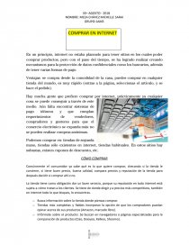COMPRAR EN INTERNET. Página 1