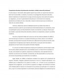 Competencias docentes del profesorado universitario, calidad y desarrollo profesional