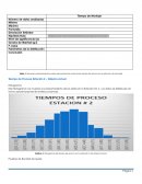Primera entrega simulacion. Tiempo de Montaje