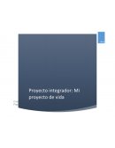 Mi proyecto de vida