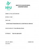 ESTRATEGIAS FINANCIERAS EN LA GESTIÓN DEL SERVICIO