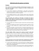 Administracion de pasivos corrientes