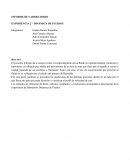 INFORME DE LABORATORIO EXPERIENCIA 2 – DINÁMICA DE FLUIDOS