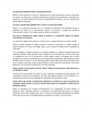 ¿De qué tipo de equilibrio habla la reproducción simple?