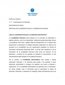 Diferencias entre la contabilidad financiera y la contabilidad administrativa