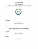 NOTICIAS NACIONALES E INTERNACIONALES