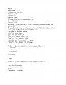 Actividad de compuestos hidrocarburos alquenos