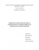 Campaña de concientización para la conservación de las áreas verde en la urbanización Leopoldo Martínez