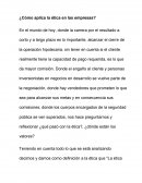 ¿Cómo aplica la ética en las empresas?