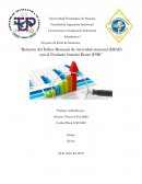 Relación del Índice Mensual de Actividad mensual (IMAE) con el Producto Interno Bruto (PIB)