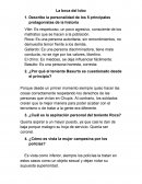 La boca del lobo preguntas