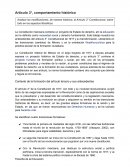 Artículo 3°, comportamiento histórico. La Constitución federal de México