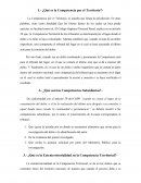 Procesal Penal. ¿Qué es la Competencia por el Territorio?