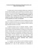 Consecuencias Sanitario Ambientales del Desarrollo Económico y del deterioro de la Calidad de Vida
