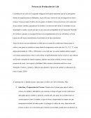 Proceso de Producción de Café