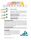 Estilos natación