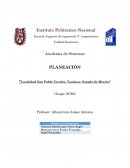 PLANEACIÓN “Localidad San Pablo Tecalco, Tecámac, Estado de México”