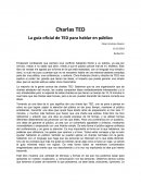 Charlas TED La guía oficial de TED para hablar en público