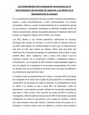 Los antecedentes de la integración de procesos en la externalización de procesos de negocios y su efecto en el desempeño de la empresa