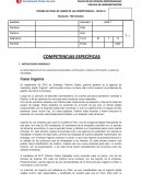 PRUEBA DE NIVEL DE LOGRO DE COMPETENCIAS. Caso Ingenia