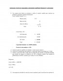 EJERCICIOS: PUNTO DE EQUILIBRIO, DECISIONES COMPRAR-PRODUCIR Y CAPACIDAD