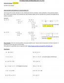 4º Trabajo Práctico de Matemática de 5º 1º y 5º 2º