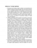 GRECIA Y EDAD MEDIA