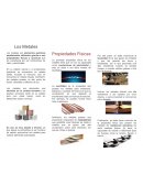 PROPIEDADES DE LOS METALES