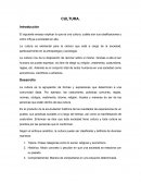 CULTURA. ETNOCENTRISMO, RELATIVISMO Y PLURALISMO CULTURAL