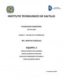 Analisis de la sensibilidad Herramientas y Abrasivos de Saltillo, S.A. de C.V.