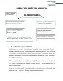 LITERATURA ROMÁNTICA ARGENTINA