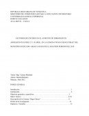 FACTORES QUE INCIDEN EN EL AUMENTO DE EMBARAZO EN ADOLESCENTE ENTRE 12 Y 19 AÑOS, EN LA COMUNA”HUGO CHAVEZ FRIAS” DEL MUNICIPIO SUCRE EDO- ARAGUA DURANTE EL SEGUNDO PERIODO DEL 2010