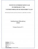 Instituciones educativas