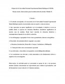 Origen de la Universidad Nacional Experimental Simón Rodríguez (USESR